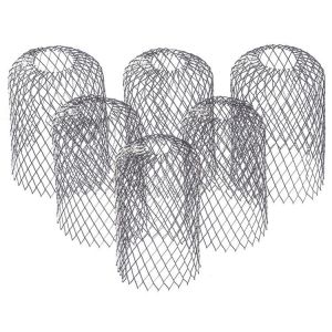 6pcs gouttière Filtre Métallique Flexible de Gouttière Garde Feuilles Preuve Rongeurs Réglable Gouttière tuyau de Descente de Gouttière de Toit Et le Jardin de la Construction Accessoires - Neuf