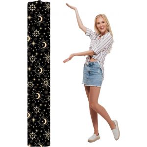 SJZG-Sac De Rangement Pour Tapis G&eacute;ant Sac &Agrave; Imprim&eacute; &Eacute;toiles Et Lune Avec Sangles Pour Tapis Pochette R&eacute;utilisable No Poussi&egrave;re De Taille Pour Le Rangement Et Le D&eacute;m&eacute;nagement - Neuf