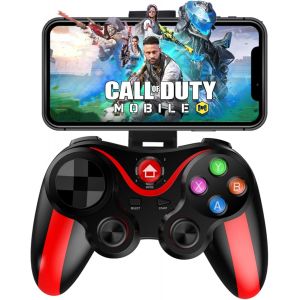 Megadream Mfi Manette De Jeu Sans Fil Bluetooth Pour Ios/Android, Iphone 15 14 13/Mini/Pro Max/12/11, Pour Samsung Galaxy, No[J173] - Neuf