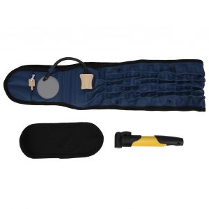 Ceinture De Soutien Gonflable En Pu, Retracteur De Vertebres Lombaires, Ceinture De Soutien A Traction Pneumatique, Bleu - Neuf