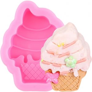 Eryi-Moules À Fondant En Silicone Pour Crème Glacée Pour Décorer Des Gâteaux, Des Cupcakes, Du Chocolat, De La Pâte À Fleurs, Des Bonbons, De L'argile Polymère - Neuf