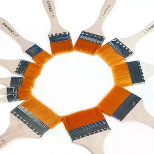 12pcs En Bois Peinture À L'huile Pinceau Artiste Acrylique Aquarelle Peinture Art Outil D'approvisionnement - Neuf