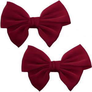 Kalanka-Pinces À Chaussures, Pince À Chaussures À N?ud Rouge, Boucles De Chaussures À N?ud En Ruban Amovible, Accessoire De Chaussure À N?ud Papillon Pour Femmes Et Filles - Neuf