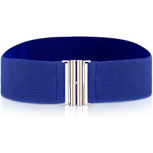 Tianyi-Ceintures Larges Et Extensibles Pour Femme, Ceinture Élastique Vintage, Tendance, Rétro, Réglable, Avec Boucle Pour Robes - Neuf