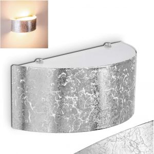 Applique Murale Lesina, Finitions Argent&eacute;es, De 22 Cm De Large, Effet Up & Down, Pour Deux Ampoules G9, Ampoule(S) Non Incluse(S) - Neuf