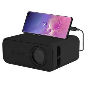 Mini projecteur USB 240p pour t&eacute;l&eacute;phone portable - Appareil de cin&eacute;ma maison - Neuf