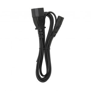 IEC320 C14 à C7 Cordon mâle à femelle Câble adaptateur secteur pour moniteur LCD Imprimante Appareil photo numérique 6.6ft - Neuf