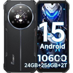 FOSSiBOT F109S Telephone Portable Incassable 24+256Go 6,75"" Smartphone Robuste 10600mAh Cam¿¿ra 50MP Telephone Dual SIM/NFC/IP68/GPS - Neuf