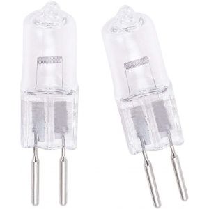 Sjzg-Ampoule Halog&egrave;ne Gy6.35 50w 24v Lampes Halog&egrave;nes G6.35 100w 12v Ampoules Halogenes Gy6.35 220v 35w Transparent Lampe Capsule Blanc Chaud 5pcs 24v-250 - Neuf