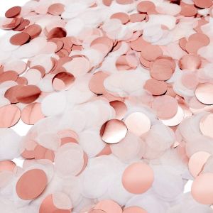 Confettis Rose Gold Papier de Soie Or Rose D&iquest;&iquest;coration de Table pour la d&iquest;&iquest;coration de Table de f&iquest;&ordm;te d'anniversaire Femme Fille Enfant (Rose gold 30 g) - Neuf