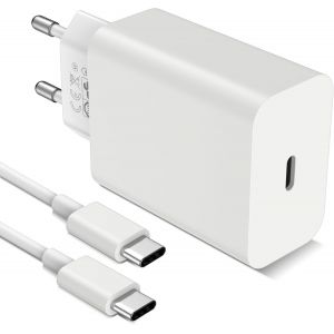 30w Chargeur Rapide Avec Câble Usb C 1m Pour Google Pixel 10 9 Pro 8a 8pro 8 6a 7a 7pro 7,Prise De Chargeur Rapide Usb C Pour Pixel Fold 6pro 6 5a 5 4a 4 4xl 3a 3xl Samsung A16 A17 S25 A56 A36 A26 A5 - Neuf