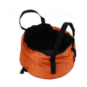 Seau Pliable Avec Poign&eacute;e,Lavabo Pliant Portable,R&eacute;cipient D'eau L&eacute;ger Pour Le Camping,La Randonn&eacute;e,La P&ecirc;cheorange - Neuf