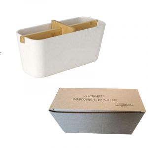 Brosse &agrave; dents multifonction sans plastique en fibre de bambou - Neuf