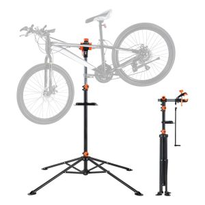 Subzonal-Pied D'atelier V&eacute;lo Pliable Charge 36,3 Kg Support De R&eacute;paration De V&eacute;lo R&eacute;glable En Hauteur Pince Pivotant 360&deg; Stand De Bicyclettes Avec Porte-Outils Pour Entretien Montage V&eacute;los &Eacute;lectriqu - Neuf