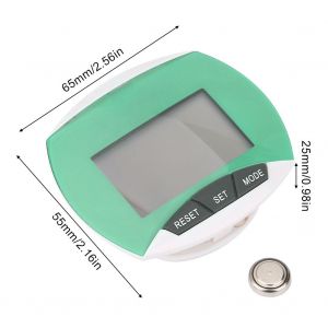 Podometre Exterieur, Compteur De Pas, Distance De Marche, Compteur De Calories, Compteur De Pas (Bleu) - Neuf