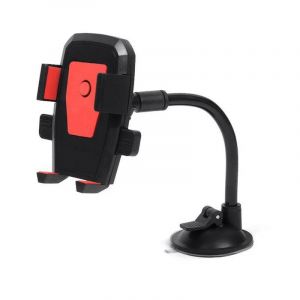 360 &deg; Support De T&eacute;l&eacute;phone De Voiture Rotatif Support De Tableau De Bord Universel Support De Voiture Supports De T&eacute;l&eacute;phone Gps Accessoires Automobiles Support De T&eacute;l&eacute;phone De Voit.1pc-Red. - Neuf