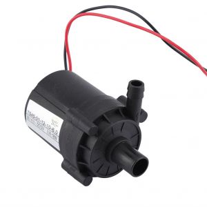 HJLIAN Pompe a circulation d'eau reglable 12 V, moteur sans balais, fil de pompe a courant continu - Neuf