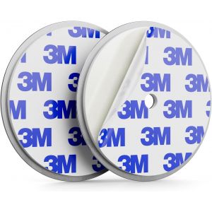 Support Magn&eacute;tique pour D&eacute;tecteurs de Fum&eacute;e Support Magn&eacute;tique D&eacute;tecteur D'incendie Support Magn&eacute;tique Autocollant Surface Adh&eacute;sive et Trou de Per&ccedil;age 65 mm de Diam&egrave;tre - Neuf