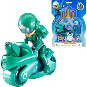 Eryi-Petronix Defenders Eu820030 - Tintin Et Shell-E, Figurine D'action Pour Enfants Avec Animal De Compagnie, Env. 8 Cm De Haut, Avec Téléphone Portable Et Sac À Dos Inclus - Neuf