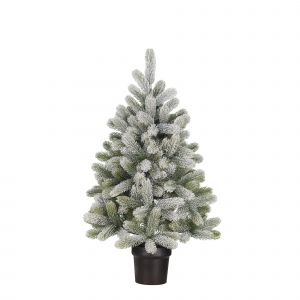 Black Box Trees Nagoya Sapin de No&euml;l artificiel en pot - H90 x &Oslash;55 cm - Vert - Neuf