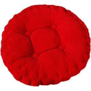 Coussin De Chaise, Rembourrage &Eacute;pais, Matelass&eacute;, Rond, Pour L'int&eacute;rieur Et L'ext&eacute;rieur - Neuf