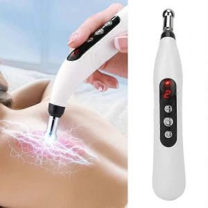 Stylo D'acupuncture Électronique 9 Engrenages Microélectronique Stylo D'énergie Acupoint Avec 5 Têtes Pour Le Cou Bras 2200mah - Neuf