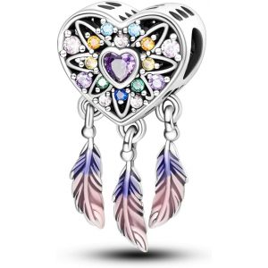 Breloque En Argent Sterling 925 Pour Bracelet, Collier, Pendentif, Amour, Maman, Voyage Oc&eacute;an, Papillon, F&ecirc;te, Anniversaire, Perles, Pendentifs, Bijoux &Agrave; Faire Soi-M&ecirc;me Pour Femmes - Neuf