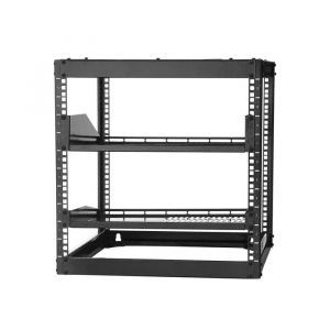 Rack de Serveur &agrave; Cadre Ouvert 10U-Duoku-Support Autoportant ou Mural-Profondeur de 585 mm - Neuf