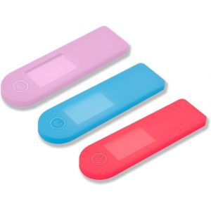 3 Pièces Cache Compteur Electrique, Coque D'Affichage Du Tableau De Bord Pourtrottinette Electrique Xiao-Mi, Trotinette Xiao-Mi, Accessoires Trottinette Electrique (Rouge, Bleu, Rose) - Neuf