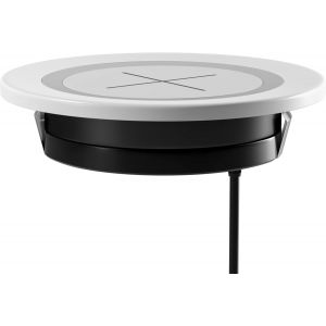 JGD-Chargeur sans Fil Qi pour Les Meubles incorpor&eacute;s Les appareils compatibles Qi avec Un diam&egrave;tre de 60mm 2.36" Trou d'insertion int&eacute;gr&eacute; dans Le Bureau - Neuf