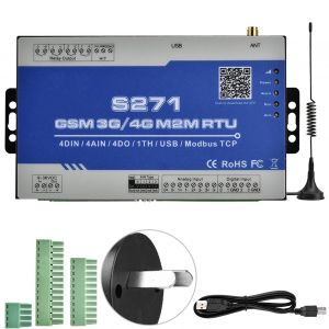 Detecteur de temperature et d'humidite sans fil GSM, alarme SMS, prise AU 100-240 V - Neuf
