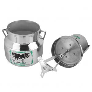 HJLIAN Separateur de creme de ferme 3 L, melangeur de lait, acier inoxydable, alliage d'aluminium, UE 220-240 V - Neuf