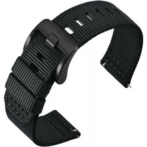 Quick Release Nylon Watch Strap Military Watch Bands For Men 18mm 19mm 20mm 22mm 24mm.[U955] - Neuf