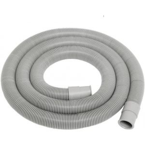 262006 | Tuyau Universel De Vidange D'eau De Machine À Laver Ondulé 3/4 X 2,5 Mt Avec Support | Rallonge Pour Tuyau De Vidange Flexible Pour Machine À Laver Et Lave-Vaisselle Diam[Lav2220] - Neuf