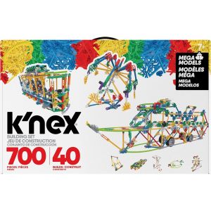 lbgwp60-K'Nex 80209 Models Building Set, 3D Educational Toys For Kids, 700 Piece Stem Learning Kit, Engineering For Kids, Colourful 40 Model Building Construction Toy For Children Aged 7 + - Neuf