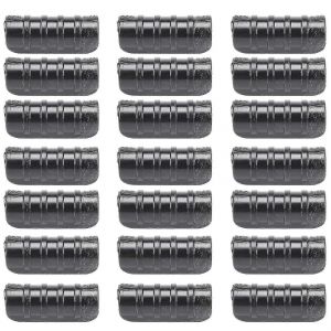 50pcs Noir Serre Film Plastique Cadre Tuyau Tube Et Film Clip Pince Connecteur Kit Outil De Jardin 2 (Dpd) - Neuf
