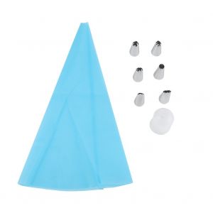 Lot De 8 Douilles A Patisserie En Acier Inoxydable Pour Gateaux, Cupcakes, Decoration De Desserts - Neuf