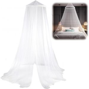 Kal-Moustiquaire De Lit,Moustiquaire Universelle,Facile À Installer Moustiquaire Pour Lit Double Simple,Moustiquaire Polyester Pour Protéger Efficacement Des Moustiques - Neuf