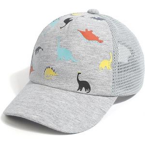 1 Pi&egrave;ce, Casquette De Baseball Pour Tout-Petit, Chapeau Pour B&eacute;b&eacute;, Chapeau De Soleil, Motif Dinosaure Imprim&eacute;, Chapeau De Couleur Unie Pour Enfants, Gar&ccedil;ons, Filles, Taille M - Neuf