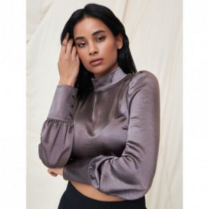 Chemisier &Agrave; Col Montant - Neuf