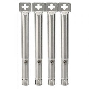 Accessoires de br&ucirc;leur universels 12-45 cm pour FirePlus, Fire Mountain, Proficook, Barbecook, Tepro, Campingaz, Char-Broil, Cosmo Grill, Stainless Steel Tu - Neuf
