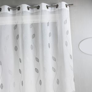 Voilage En &Eacute;tamine Brod&eacute;e - Neuf