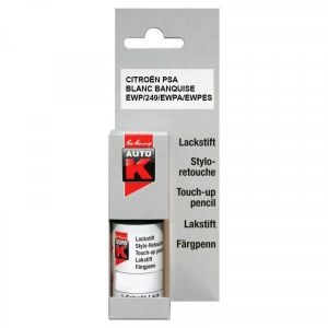 Stylo De Retouche Pour Carrosserie - Citroën - 249 Blanc Banquise - Auto K - Neuf