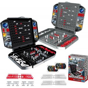 Nsiecd-Jeu De Bataille Navale, Jeu De Soci&eacute;t&eacute; Classique, Battleship Jeu De Soci&eacute;t&eacute; Classique En Petit Format, Jeu De Soci&eacute;t&eacute; De Strat&eacute;gie Bataille Navale Jouet Pour Enfants &Agrave; Partir De 3 Ans - Neuf