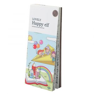 Carnet De Peinture Aquarelle Portable Pour Enfants - S&eacute;rie Elfe, 20 Feuilles, 2 Pinceaux, Utilisation Int&eacute;rieure/Ext&eacute;rieure - Neuf