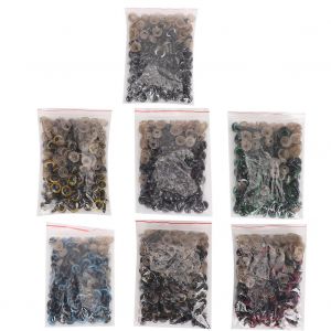 Lot de 700 yeux multicolores en plastique pour jouets, simulation d'ours en peluche, accessoires pour jouets en peluche, 14 mm - Neuf