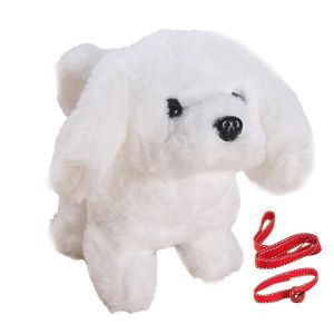 D B&eacute;b&eacute; Jouet Chien Qui Marche Aboie Queue Remuant En Peluche Interactif &Eacute;lectronique Animaux Jouets Chiot Pour Filles Gar&ccedil;ons Anniversaire - Neuf