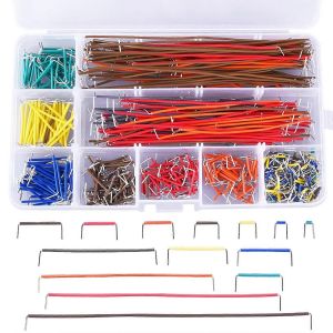560 Pièces De Fil De Liaison Kit 14 Longueurs Assorties De Fil De Liaison De Planche À Pain Préformé Avec Boîte De Rangement - Neuf