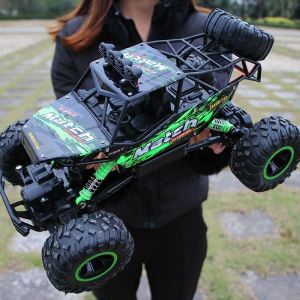 Voiture Télécommandée 4WD Tout-Terrain Avec Phares Impressionnants Pour Enfants Vert YONIS - Neuf