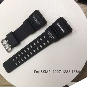 Skmei-Bracelet De Montre En Pu,Différents Modèles,Bracelets De Montre,1025,1068,1251,1155,1250,1227,0931,1155b - Type 1227 Strap-22mm - Neuf